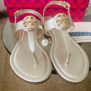 Tory Burch Metallic Thong/Sandal